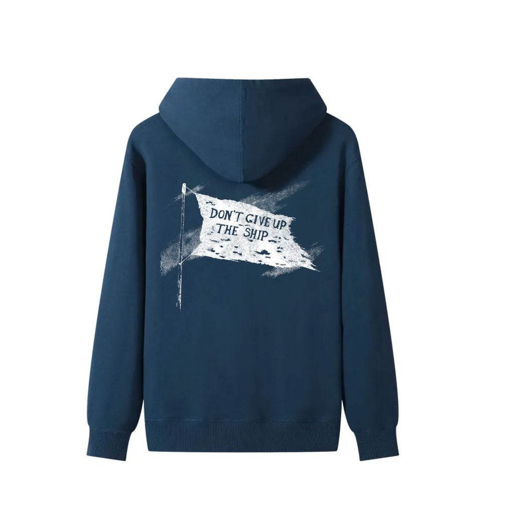 PRE-ORDER: Don't Give Up The Ship Classic Hoodie - Navy