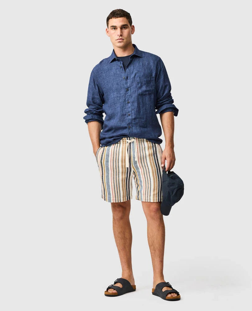 Kelp Striped Resort Short