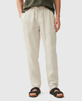 Linen Resort Pant - Oatmeal