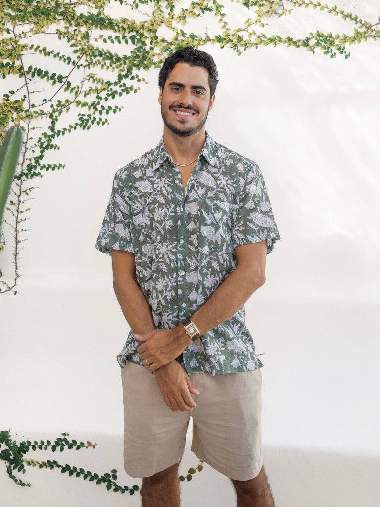 Wildflower Green Shirt
