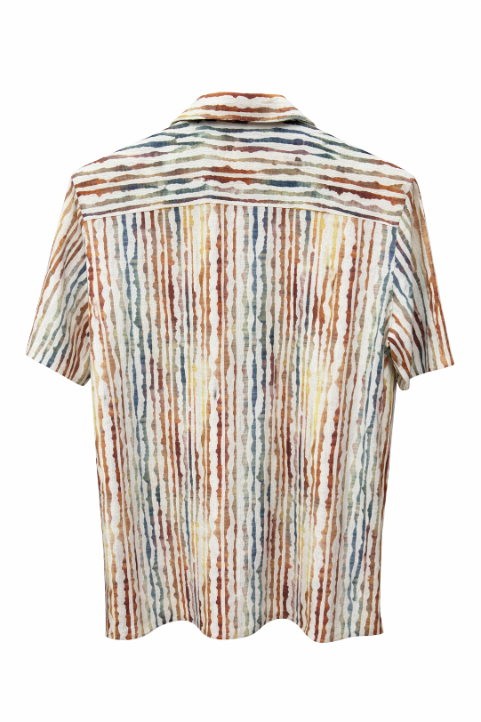 Volant Stripe Shirt