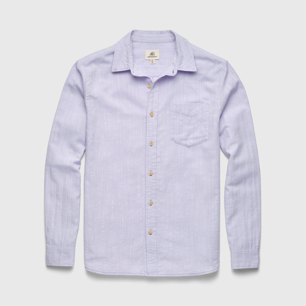Lavender Slub Shirt