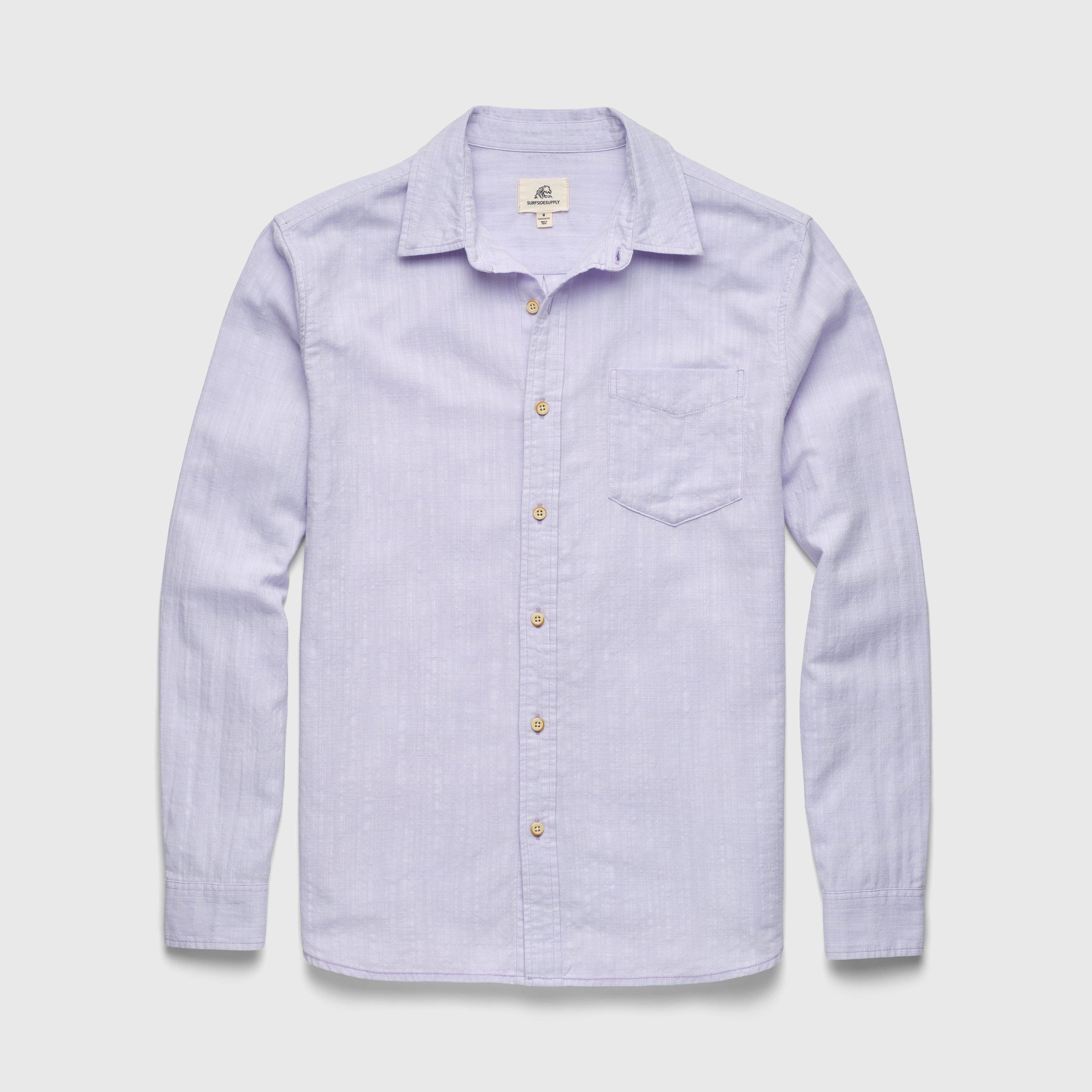 Lavender Slub Shirt