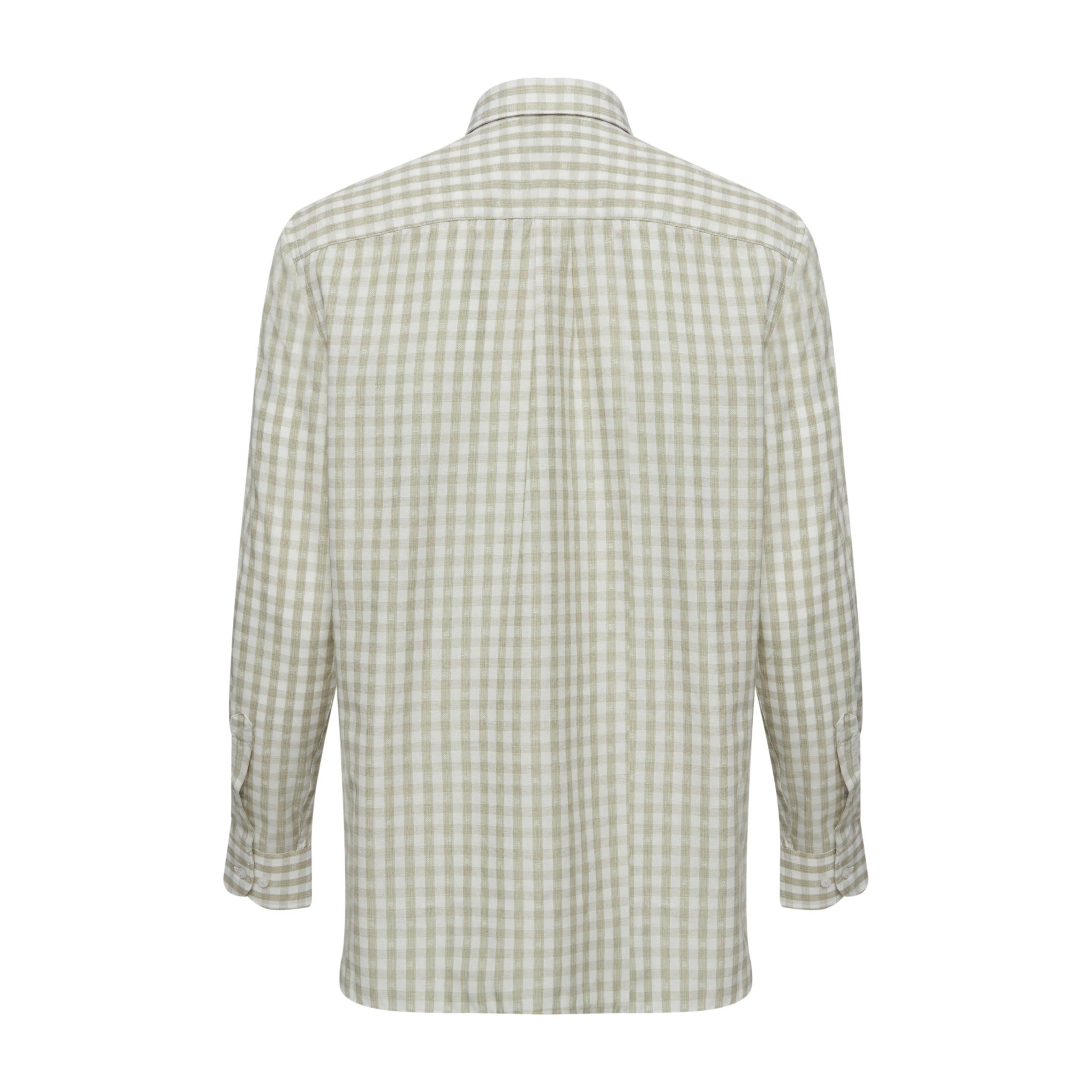 Sand Check Long Sleeve Shirt