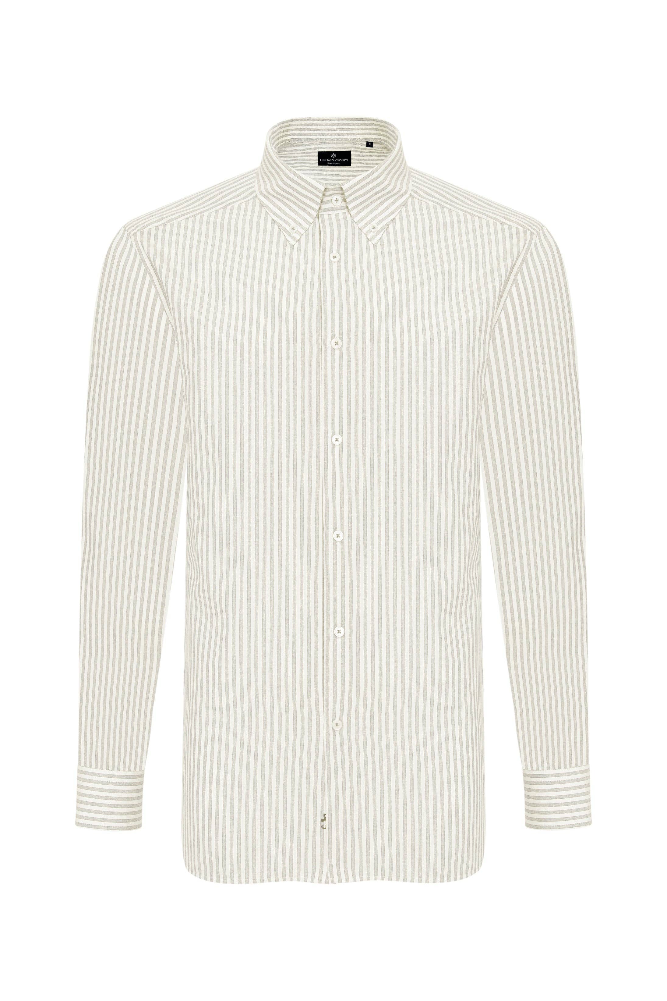 Melange Stripe Shirt