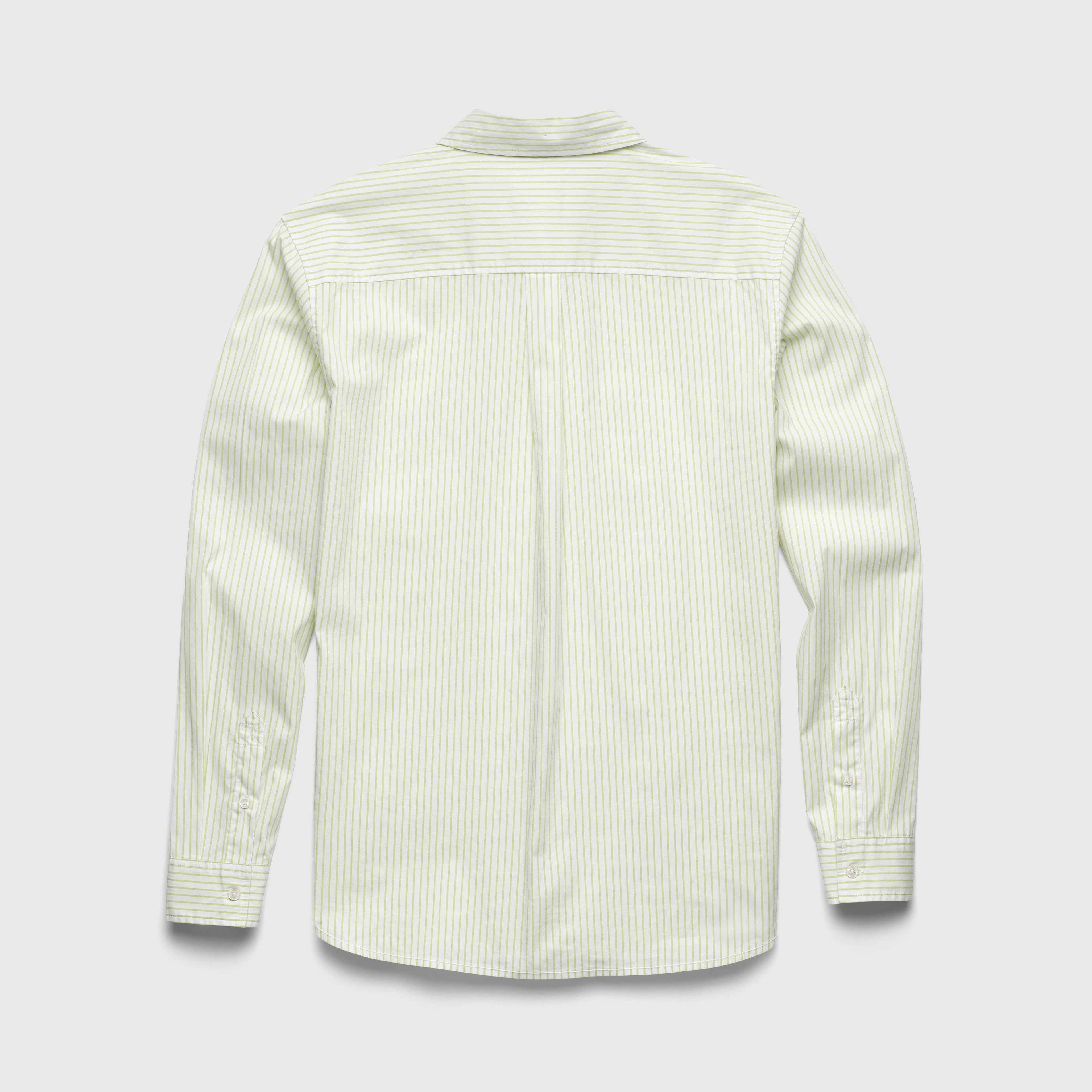 Margarita Green Pinstripe Shirt