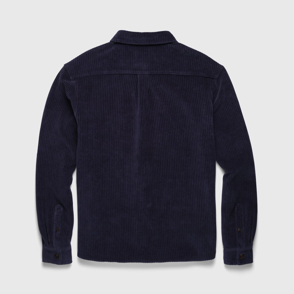 Soft Cord Jacket - Navy