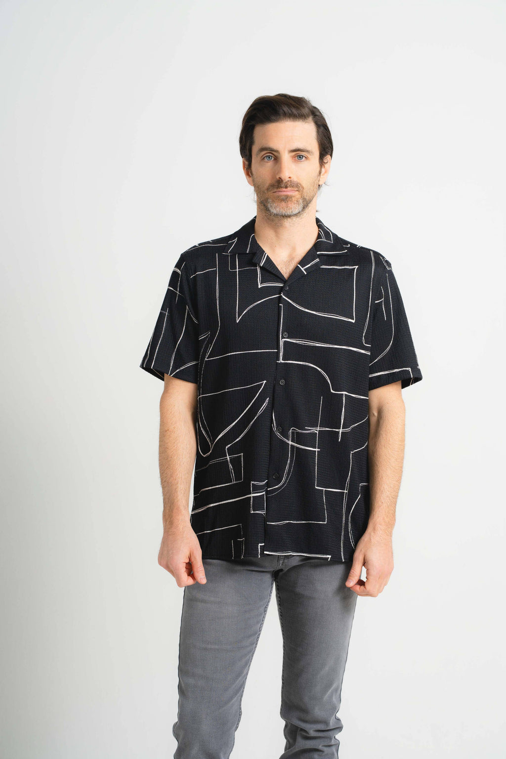 Black Abstraction Shirt