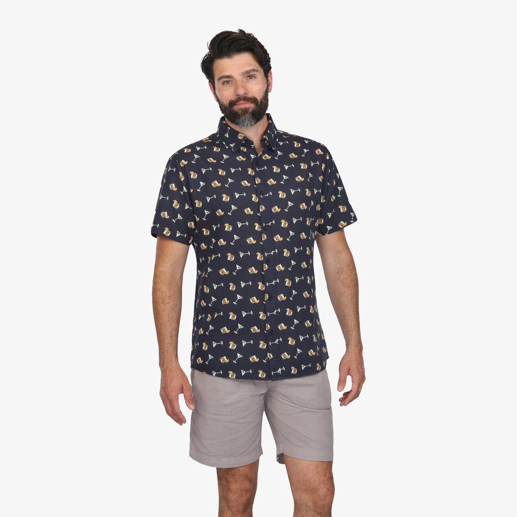On The Rocks Linen Shirt