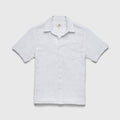 Textured White Stripe Shirt