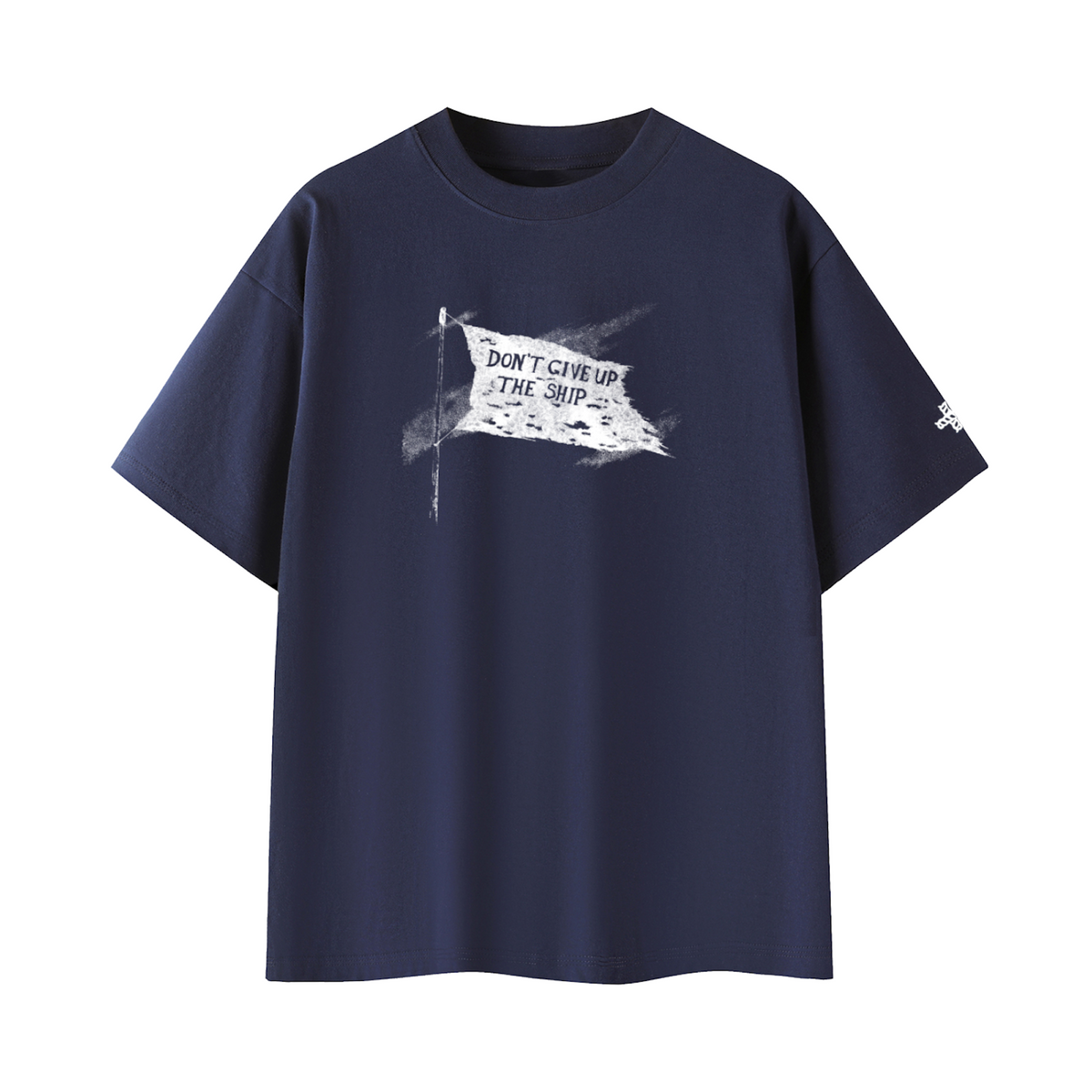PRE-ORDER: Don't Give Up The Ship Classic Tee - Navy