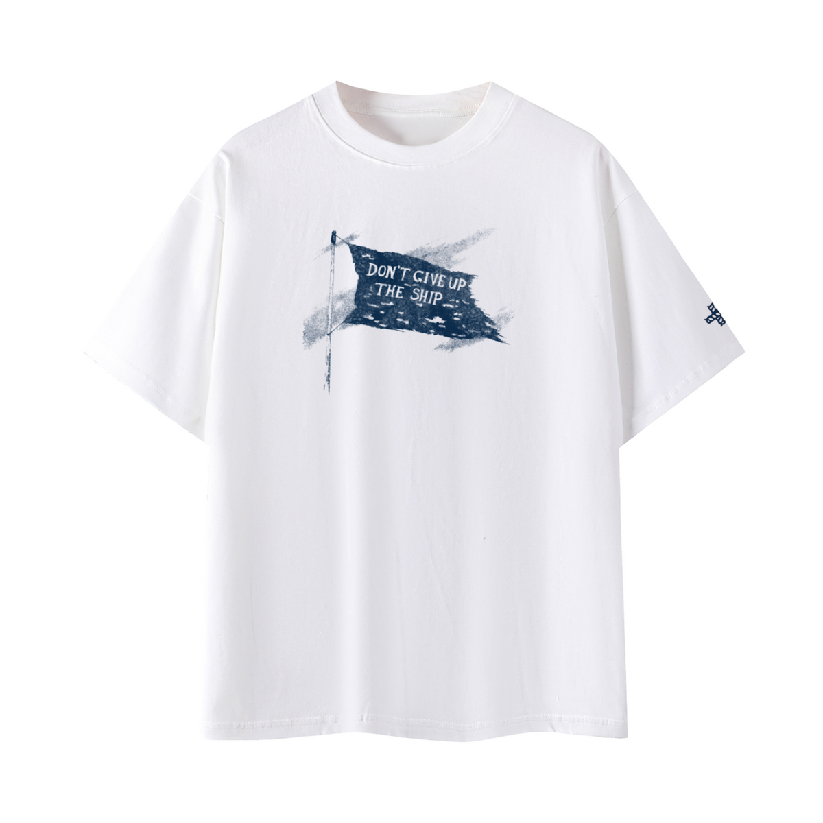 PRE-ORDER: Don't Give Up The Ship Classic Tee - White
