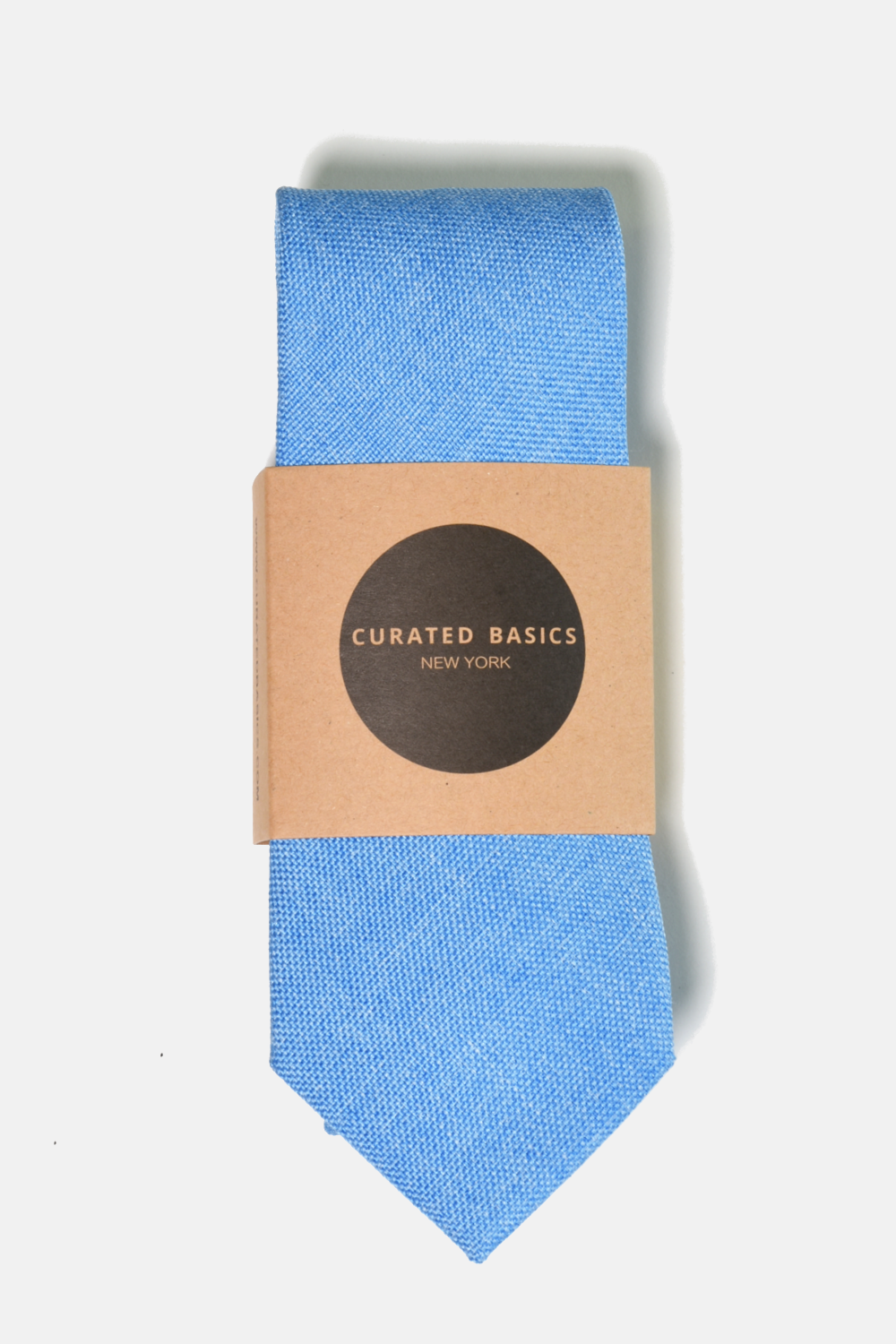 Solid Color Linen Tie