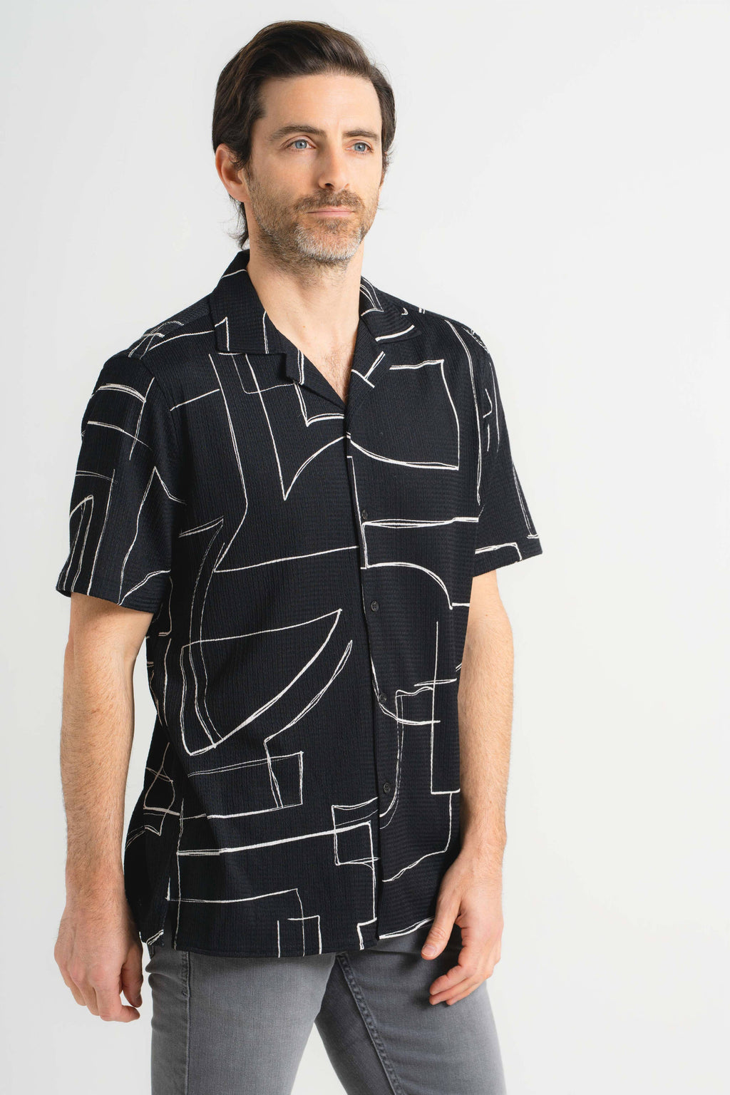 Black Abstraction Shirt