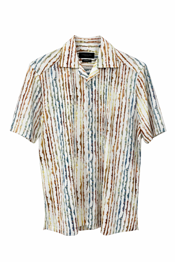Volant Stripe Shirt