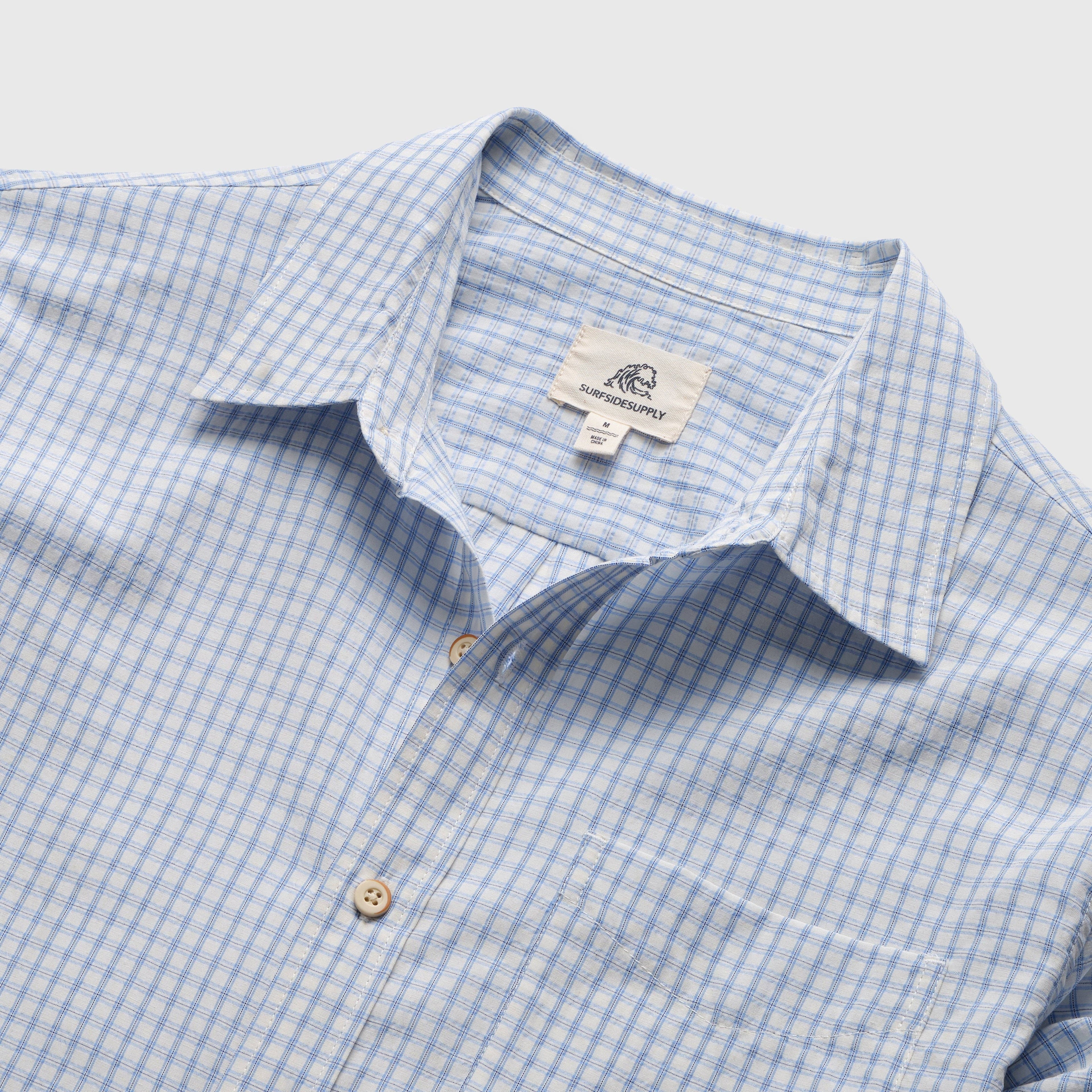 Micro Check Seersucker Shirt