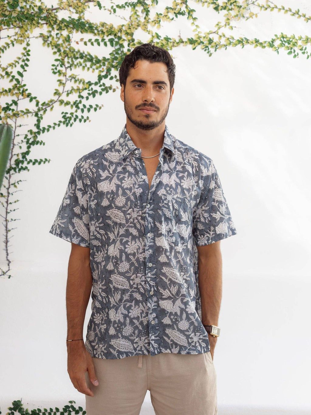 Wildflower Blue Shirt