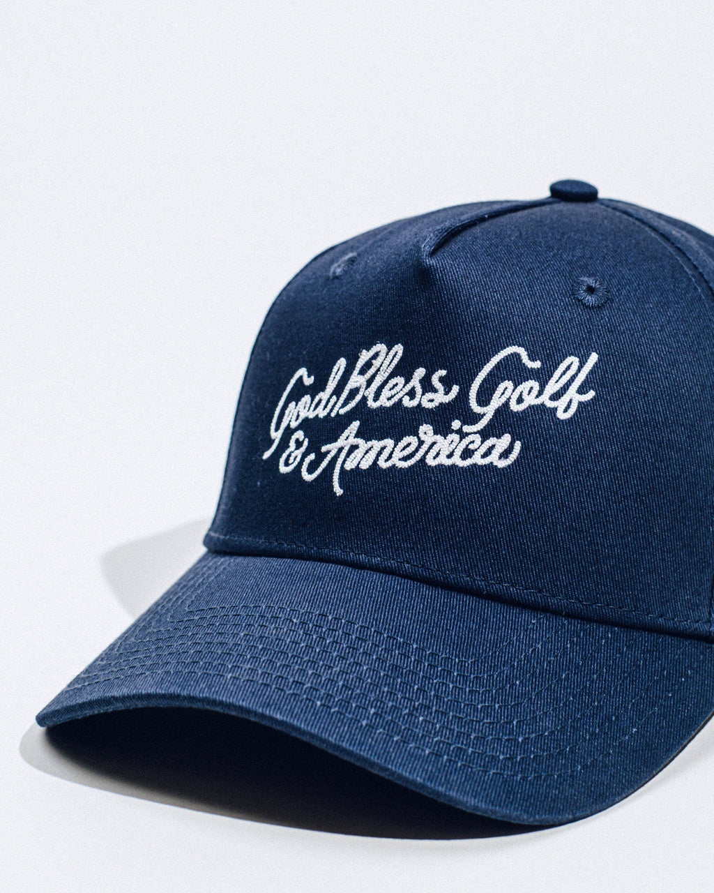God Bless Golf + America Hat - Navy