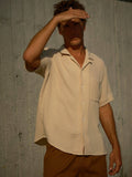Cosmo Shirt Short Sleeve Shirt - Oat