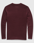 Ultra-soft Classic Henley - Cabernet