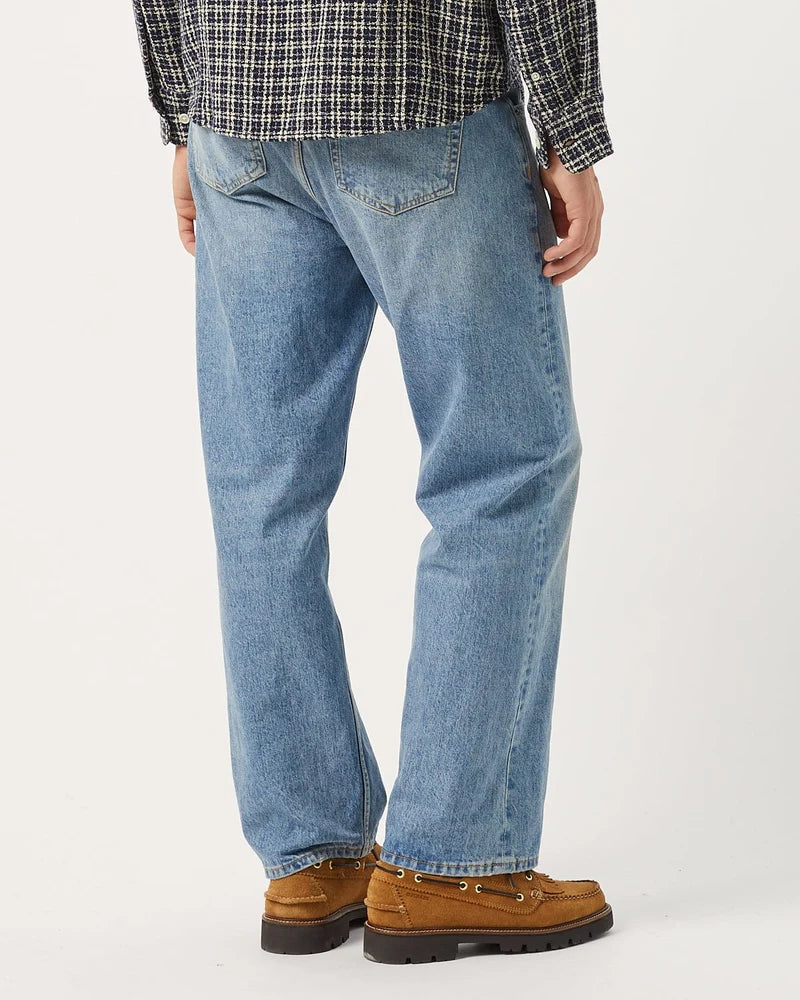 Organic Selvedge Jeans - Bleach Wash
